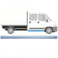 Pannello di riparazione sottoporta lamiera per Fiat Ducato 1994-2006 / Sinistra = Destra (simmetrico) 11916