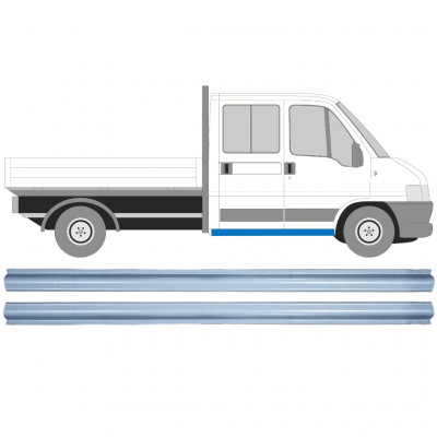 Pannello di riparazione sottoporta lamiera per Citroen Jumper 1994-2006 / Set 14306