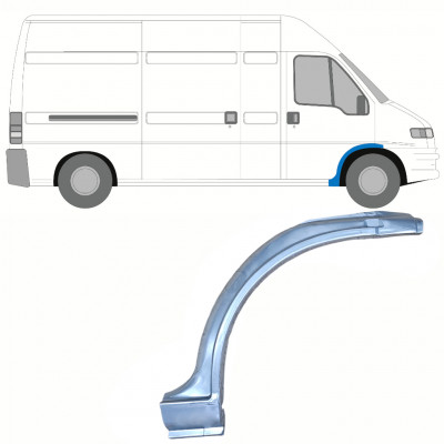 Pannello di riparazione parafango anteriore per Citroen Jumper 1994-2006 / Destra 13265