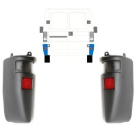 Angolo paraurti posteriore per Citroen Jumper 1994-2002 / Sinistra+Destra 15313