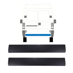 Modanatura laterale porta posteriore per Fiat Ducato 1994-2002 / Sinistra+Destra / Set 9856