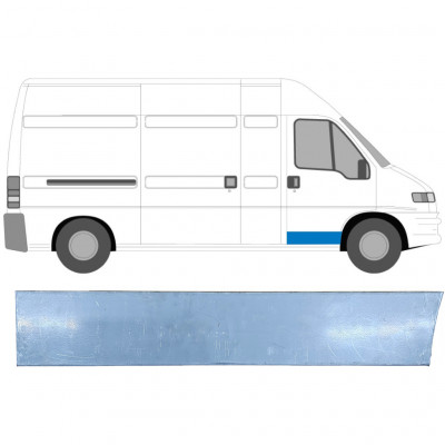 Lamiera di riparazione del rivestimento della porta anteriore per Citroen Jumper 1994-2006 / Destra 13527