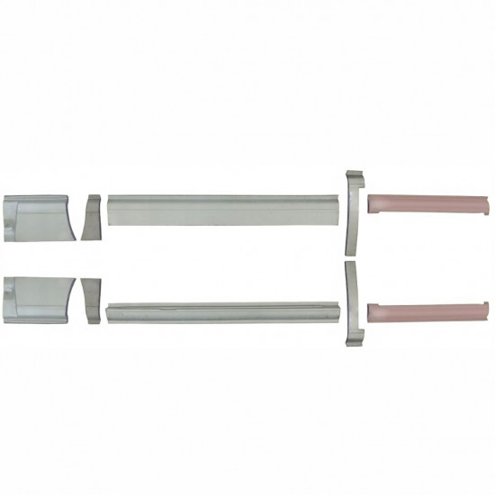 Pannello di riparazione sottoporta e parafango posteriore per Peugeot Boxer 1994-2006 / Set 12994