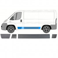 Set di modanature laterali per Citroen Jumper 2006-2018 / Sinistra / 13873