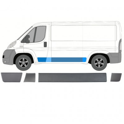 Set di modanature laterali per Fiat Ducato 2006-2018 / Sinistra / 8465