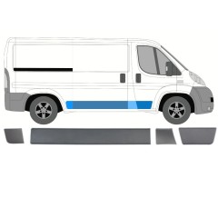 Set di modanature laterali per Citroen Jumper 2006-2018 / Destra / 13871