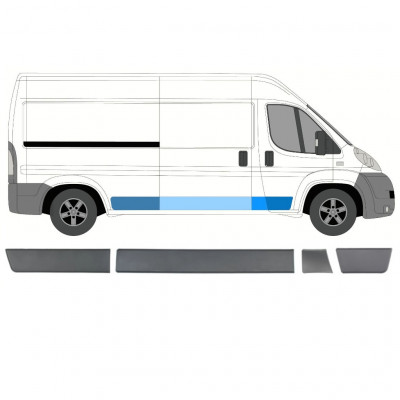 Set di modanature laterali per Fiat Ducato 2006-2018 / Destra / 8460