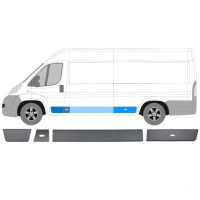 Set di modanature laterali per Fiat Ducato 2006-2018 / Sinistra / 8463