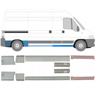 Set di pannelli di riparazione per Fiat Ducato 1994-2006 / 5757