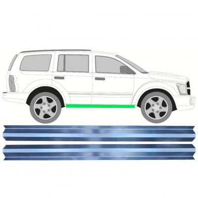 Sottoporta interno per Dodge Durango 2003-2008 / Sinistra+Destra / Set 11452