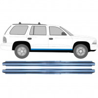 Pannello di riparazione sottoporta lamiera per Dodge Durango 1997-2004 / Sinistra+Destra / Set 11372