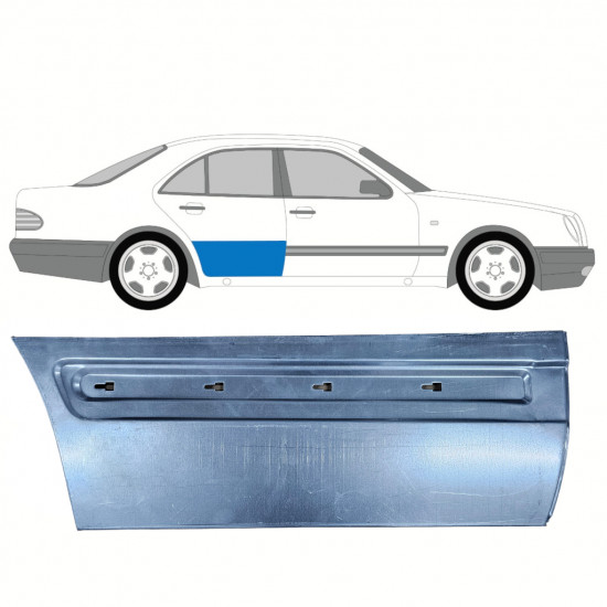 Pannello di riparazione porta posteriore per Mercedes E-Class W210 1995-2003 / Destra 8004