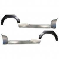 Pannello di riparazione sottoporta + parafango anteriore + posteriore per BMW 3 E30 1982-1987 / Set 11510