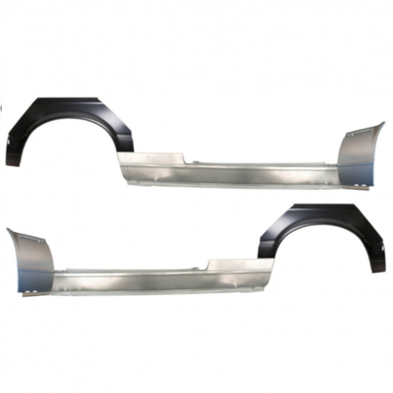 Pannello di riparazione sottoporta + parafango anteriore + posteriore per BMW 3 E30 1982-1987 / Set 11510