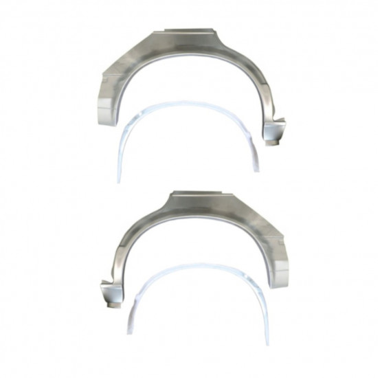 Pannello di riparazione interno ed esterno parafango posteriore per BMW 3 E30 1982-1987 / Set 10859