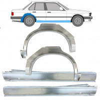 Lamiera di riparazione completo sottoporta e parafango posteriore per BMW 3 E30 1982-1987 / Set 11239