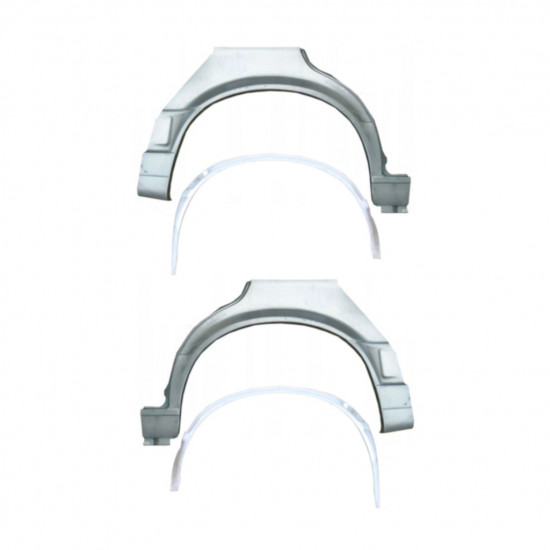 Pannello di riparazione interno ed esterno parafango posteriore per BMW 3 E30 1987-1994 / Set 10862