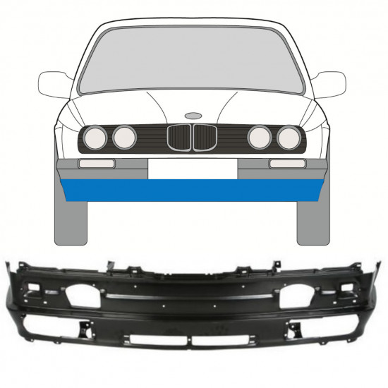 Supporto serratura per BMW 3 E30 1987-1994 11554