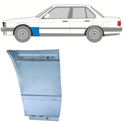 Pannello di riparazione parafango anteriore per BMW 3 E30 1982-1994 / Sinistra / COMBI / SEDAN 11482