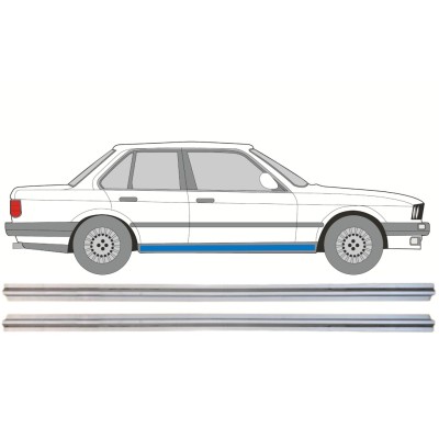 Sottoporta interno per BMW 3 E30 1982-1994 / Sinistra+Destra / Set 15110
