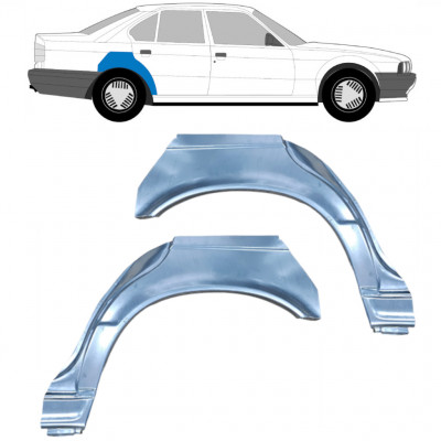 Pannello di riparazione parafango posteriore per BMW 5 E34 1987-1997 / Sinistra+Destra / SEDAN / Set 6399