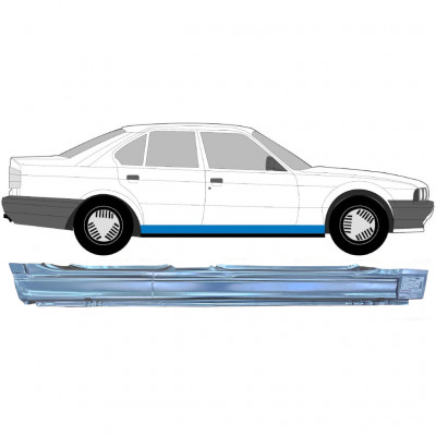 Sottoporta Lamiera Completo per BMW 5 E34 1987-1997 / Destra 8539