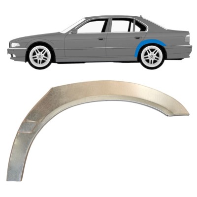 Pannello di riparazione parafango posteriore per BMW 7 E38 1994-2001 / Sinistra 14831