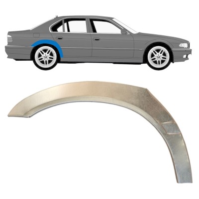 Pannello di riparazione parafango posteriore per BMW 7 E38 1994-2001 / Destra 14830