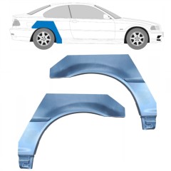 Pannello di riparazione parafango posteriore per BMW 3 E46 1998-2006 / Sinistra+Destra / COUPE / Set 6199