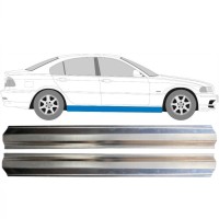 Pannello di riparazione sottoporta lamiera per BMW 3 E46 1998-2006 / Sinistra+Destra / Set 14964