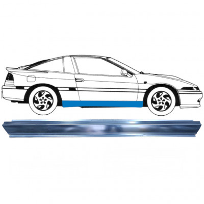 Pannello di riparazione sottoporta lamiera per Mitsubishi Eclipse 1989-1994 / Sinistra = Destra (simmetrico) 5035