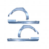 Pannello di riparazione sottoporta e parafango posteriore per Ford Escort 1995-2000 / CABRIO / Set 12591