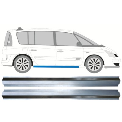 Pannello di riparazione sottoporta inferiore per Renault Espace 2002-2015 / Sinistra+Destra / Set 14987