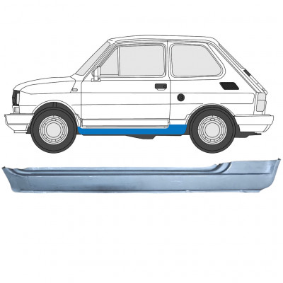 Sottoporta Lamiera Completo per Fiat 126p 1972-2000 / Sinistra 8870