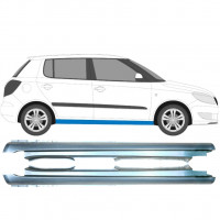 Sottoporta Lamiera Completo per Skoda Fabia II 2007-2015 / Sinistra+Destra / Set 10695