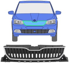 Griglia per Skoda Fabia 2014-2018 / Set 7543