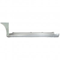 Lamiera di riparazione sottoporta completo e parafango anteriore per Skoda Fabia II 2007-2015 / Sinistra / Set 11171
