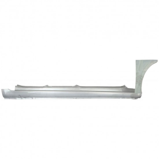 Lamiera di riparazione sottoporta completo e parafango anteriore per Skoda Fabia II 2007-2015 / Destra / Set 11170