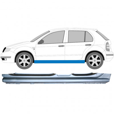 Sottoporta Lamiera Completo per Skoda Fabia I 1999-2007 / Sinistra 5072