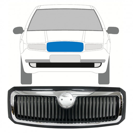 Griglia per Skoda Fabia I 1999-2007 7522