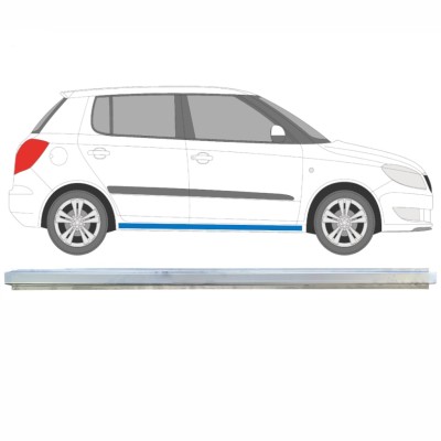Sottoporta interno per Skoda Fabia II 2007-2015 / Sinistra = Destra (simmetrico) 16892
