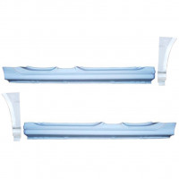 Lamiera di riparazione sottoporta completo e parafango anteriore per Skoda Fabia I 1999-2007 / Set 11169