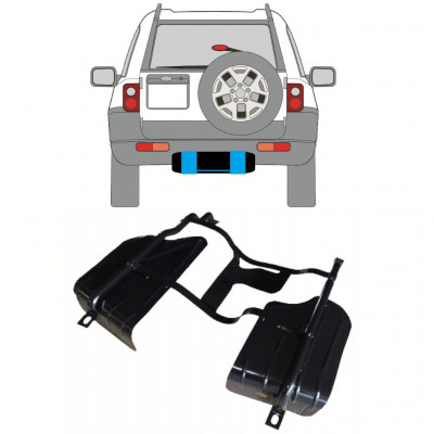 Cinghie serbatoio carburante per Land Rover Freelander 1997-2006 / Destra 11766