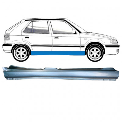 Sottoporta Lamiera Completo per Skoda Felicia 1994-2001 / Destra 8134