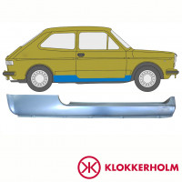 Pannello di riparazione sottoporta lamiera per Fiat 127 1982-1987 / Destra 10718
