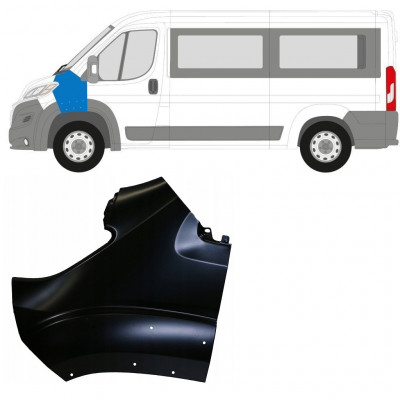 Parafango anteriore per Citroen Jumper 2014-2018 / Sinistra 13021