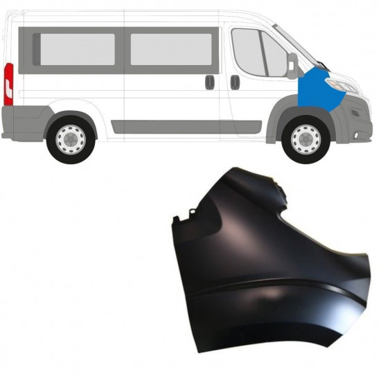 Parafango anteriore per Citroen Jumper 2014-2018 / Destra 13027
