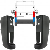 Angolo paraurti posteriore per Peugeot Boxer 2006-2018 / Sinistra / Sinistra+Destra / Set 14084