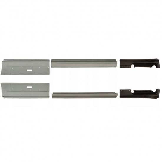 Pannello di riparazione sottoporta lamiera per Fiat Ducato 2006-2025 / Sinistra+Destra / Set 9702