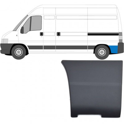 Modanatura laterale parafango posteriore per Fiat Ducato 2002-2006 / Sinistra 5139